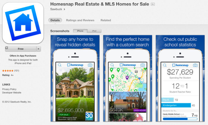 HomeSnap App