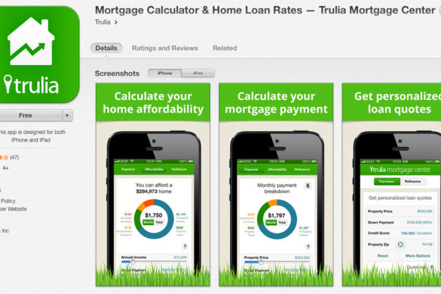 Trulia Mortgage App