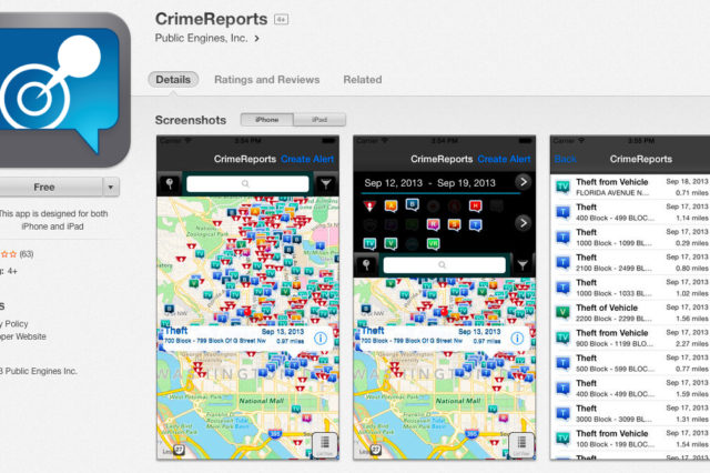 CrimeReports App