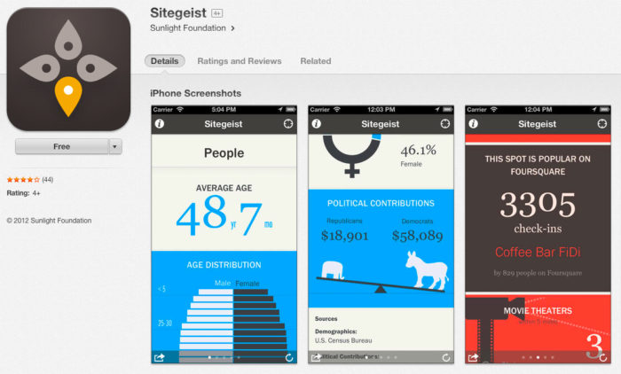 Sitegeist App