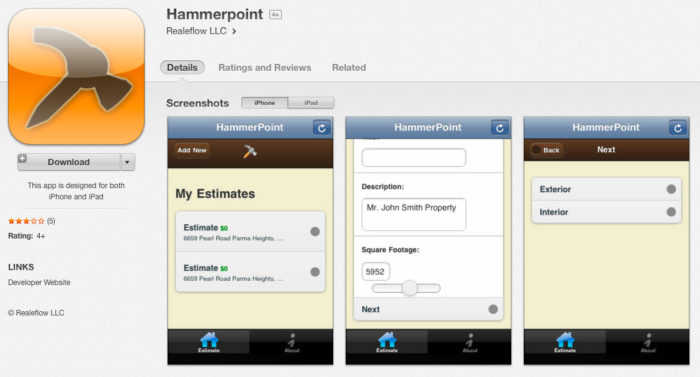 Hammerpoint App